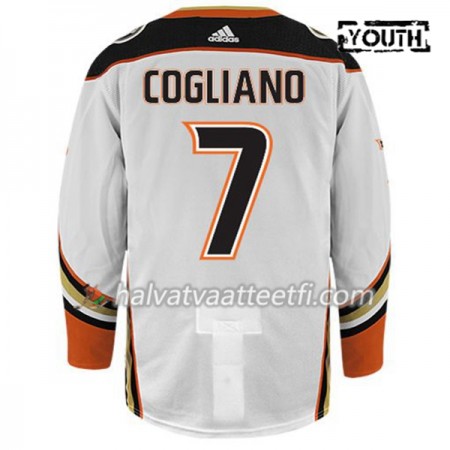 Lasten NHL Anaheim Ducks Pelipaita ANDREW COGLIANO 7 Adidas Valkoinen Authentic Lasten NHL Anaheim Ducks Pelipaita ANDREW COGLIANO 7 Adidas Valkoinen Authentic